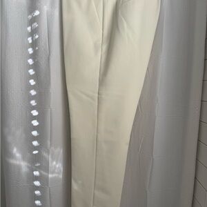 Talbots Ivory Ankle Pants NWOT